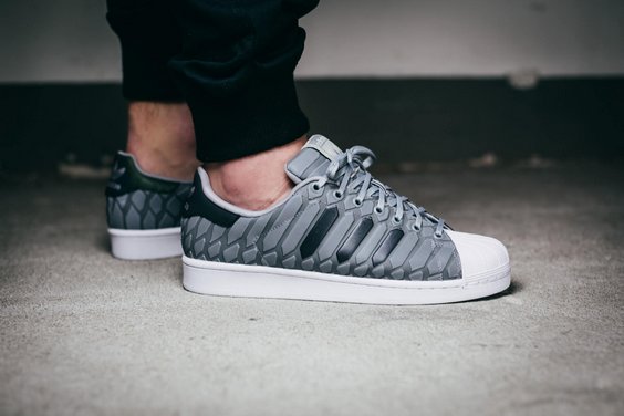 大码福利！Adidas 阿迪达斯Superstar Xeno变色系列男士休闲板鞋