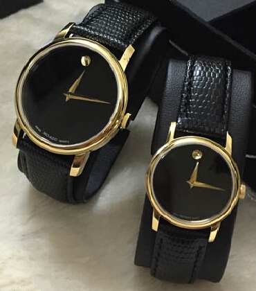 MOVADO 摩凡陀 博物馆系列情侣对表 2100006/2100005