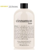 Philosophy 自然哲理 肉桂卷三合一 洗发+护发+沐浴乳 480 ml $18（约124元）200多五星好评