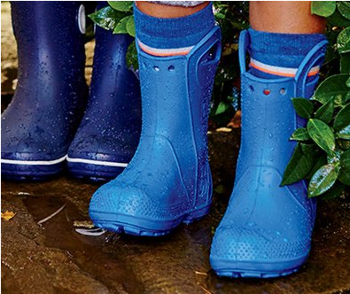 Crocs卡洛驰Handle It Sea Life Boot 童款雨靴