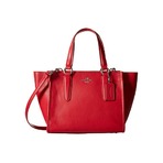 COACH 红色真皮女士耳朵手袋