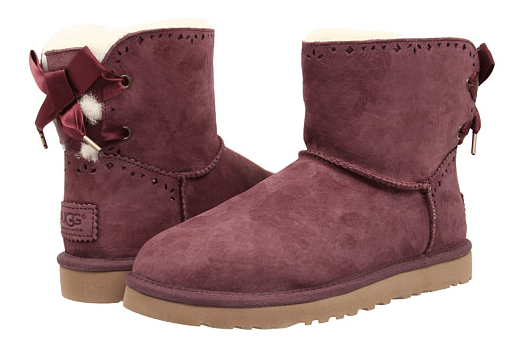 7码起！UGG austr阿lia Dixi Flora Perf 女士短款雪地靴