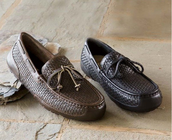 国内￥1480！UGG Chester Woven切斯特男士编织纹休闲平底鞋