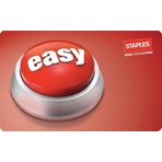价值$100 Staples 电子礼卡