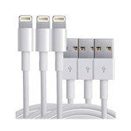 OEM USB 苹果数据线， 3条
