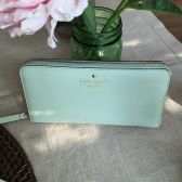Kate Spade：官网折扣区甜美款钱包 额外7折