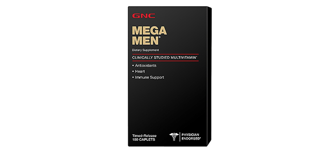 GNC Mega Men 健安喜男性维矿复合缓释 180片*2瓶