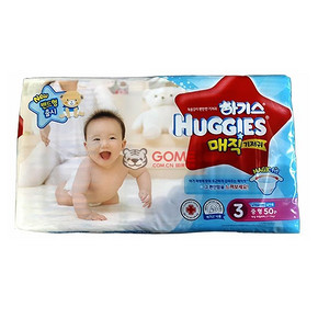 Huggies 好奇 金装纸尿裤 男 M50片*4件