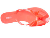 Melissa Shoes Harmonic Bow 橙红色蝴蝶结装饰凉拖 $39.99（约263元）