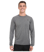 New Balance Long Sleeve Heather Tech Tee 男款灰色经典款T恤 $14.99（约98元）