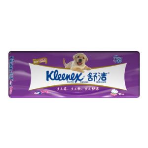 Kleenex 舒洁 柔韧纯白卷纸3层260节10粒装   