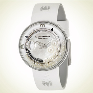 Ashford：珍珠在里面游！TechnoMarine 铁克龙 Aquasphere 珍珠钻表