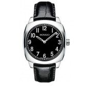 黑白两款！Movado 摩凡陀Circa 时尚男士腕表 $229（约1600元）