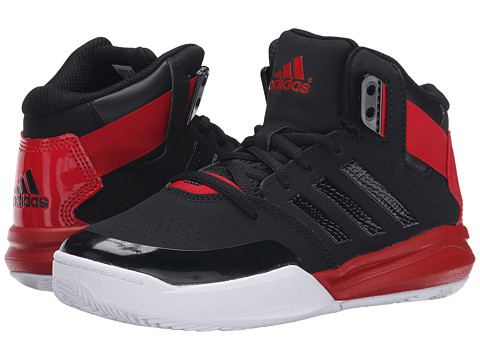 成人可穿！Adidas阿迪达斯Outrival 2 K 童款篮球鞋 红黑配色