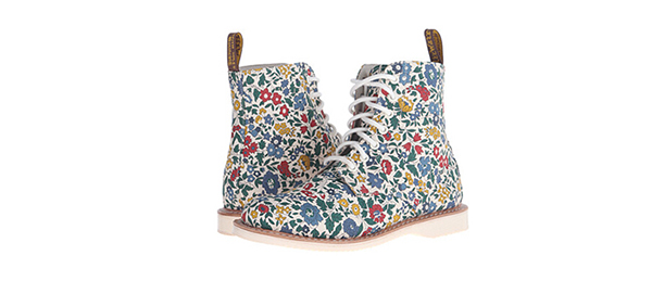 Dr. Martens Evan 女款碎花马丁靴