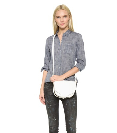 Sophie Hulme 索菲·休姆 女士中号鞍形斜挎包