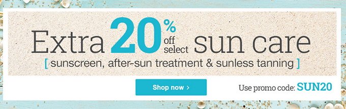 Vitacost.com：精选防晒、晒后修复系列产品享
