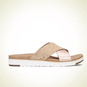 Allsole：UGG Australia玫瑰金沙滩鞋