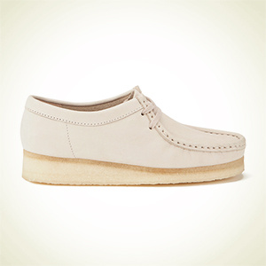 Allsole：Clarks Originals 女士袋鼠鞋   象牙白