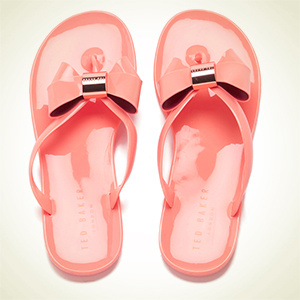 Allsole：Ted Baker Ettiea马卡龙色懒人拖