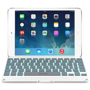 多彩（DeLUX）小i mini 蓝牙键盘 For iPad mini1/2/3 冰川白   