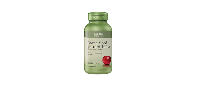 GNC 健安喜葡萄籽精华胶囊100mg*100粒