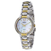 Seiko 精工Core 太阳能镶钻女表 $109（约761元）