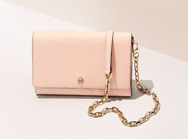 Tory Burch 托里·伯奇 女士真皮斜挎包