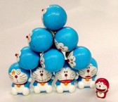 【新补货】Doraemon 哆啦A梦叠叠乐平衡游戏玩具公仔 1064日元（约67元）