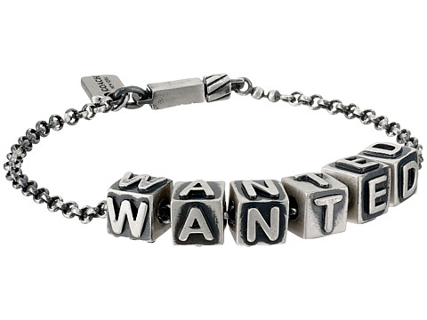 COACH 蔻驰 Wanted Block Letters Bracelet“通缉令”时尚个性手镯