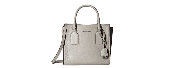 补货！MICHAEL Michael Kors Selby 中号真皮手提包