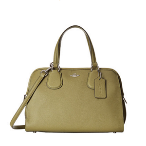COACH Crossgrain Leather Nolita 女款单肩包