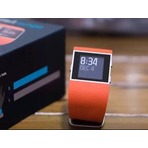 奥巴马戴过同款黑色！Fitbit Surge 运动智能腕表 橙色