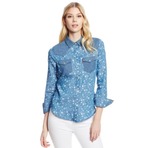 Levi's 李维斯 Printed Denim 女士印花款牛仔衬衫