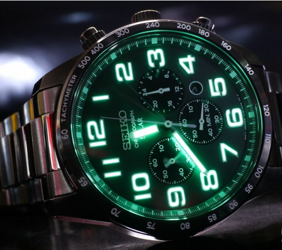 Seiko 精工SSC231 男士光动能运动腕表