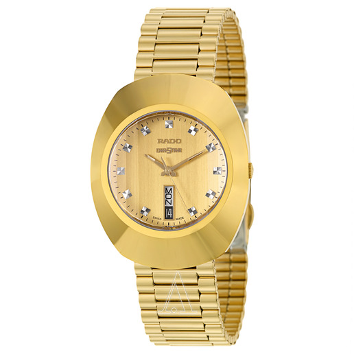 土豪金！RADO 雷达 新创始型系列 男士时装腕表 R12304253