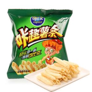 可比克 劲爆烧翅味 咔趣薯条 13g   
