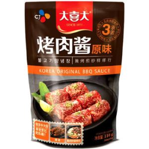 大喜大 韩国烤肉酱 原味110g   