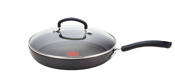 T-fal 特福 E91898 硬质氧化红点不粘锅平底锅 30cm