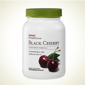 GNC：GNC SuperFoods Black Cherry 黑樱桃胶囊 120粒