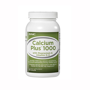 GNC： Calcium Plus® 1000 钙镁维生素D 180粒