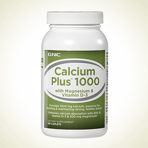 GNC：GNC Calcium Plus® 1000 钙镁维生素D 180粒