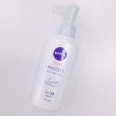 晒单：Nivea 妮维雅 超轻薄防嗮啫喱 SPF50/PA+++ 140g 872日元（约39元）