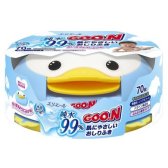 日本原装大王Goon 清爽企鹅湿纸巾 70枚 296日元（约19元）