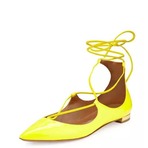 Aquazzura 绑带鞋打折热卖