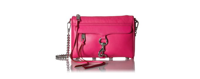 【直邮】Rebecca Minkoff Mini Mac 真皮斜挎包