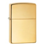 闪购！Zippo 金色亮面黄铜打火机