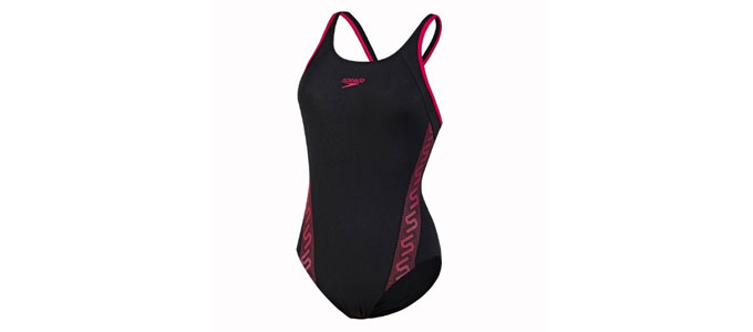 Speedo速比涛 Monogram 女式显瘦连体泳衣