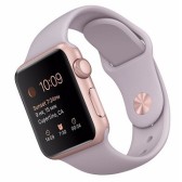Apple Watch 38mm Rose Gold 铝合金壳紫色表带 $209.99（约1386元）