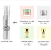 Clinique 官网：订单满$40可免费获赠2件豪华小样（四选一）